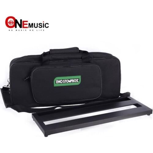 EX Effect Pedal Board with Case for Mini Effect Pedal with Magical Sticker 51*18.5*3cm