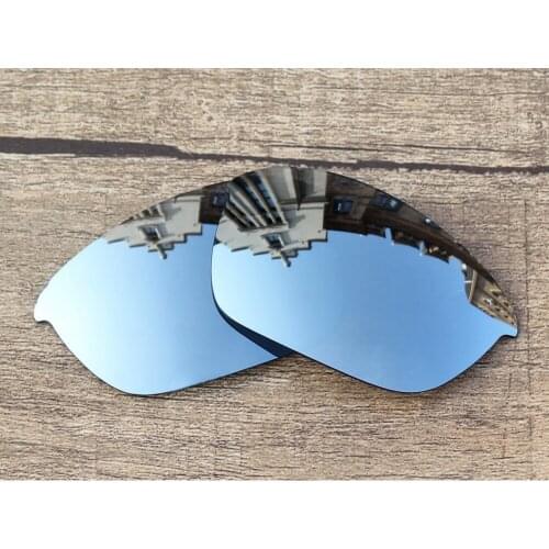 Vonxyz Chrome Mirror Polycarbonate Replacement Lenses for-Oakley Half Jacket 2.0 Frame