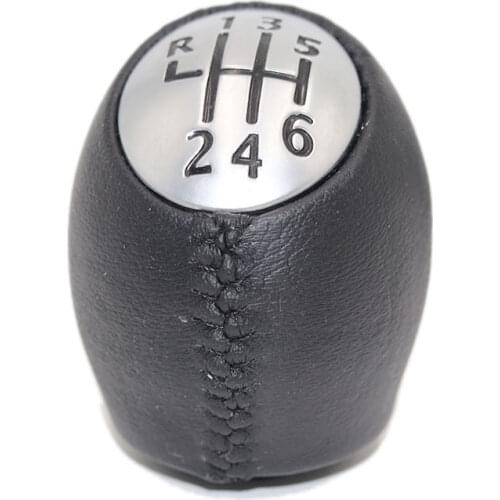 6 Speed Leather or Plastic Car Shift Gear Knob Lever Gaitor Boot Cover for Renault Megane Clio Laguna Scenic For Vauxhall Opel