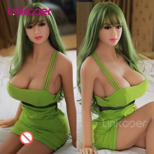 Linkooer 165cm Silicone Lifelike Sex Doll Big Boobs Sexy Ass Real TPE Japanese Pretty Vagina Adult Sexual Love Doll Pussy