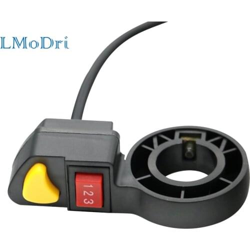 LMoDri Motorcycle 3 Speed Module Switch Star Horn Switches For Shift E-bike Scooter Sport Bike Kit 22mm Handlebar