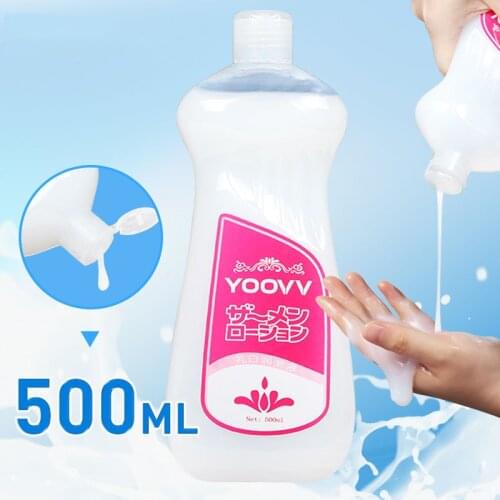 500ML Lubricant for Sex Cream Water-soluble Lubrication Super Capacity Viscous Lube Anal Vaginal Adult Masturbation Lubricant