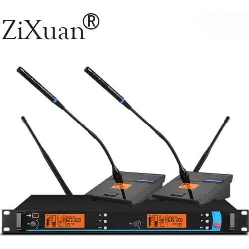 2019 NEW ZX-6500-h SP2 - SKM9000 19" Rack Mountable UHF Wireless Microphones System conference home Karaoke handheld microphone