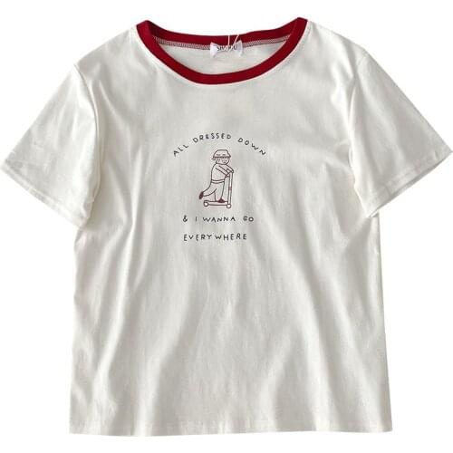 Vy1501 2021 spring summer autumn new women fashion casual woman t-shirt lady beautiful nice Tops female graphic tee