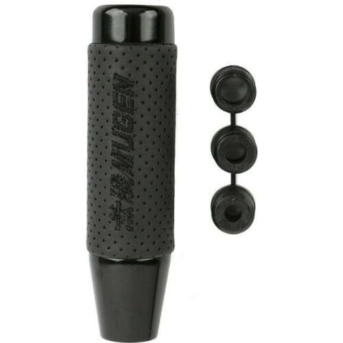New 13cm MUGEN Aluminum With PVC Leather Gear Shift Knob For universal Car