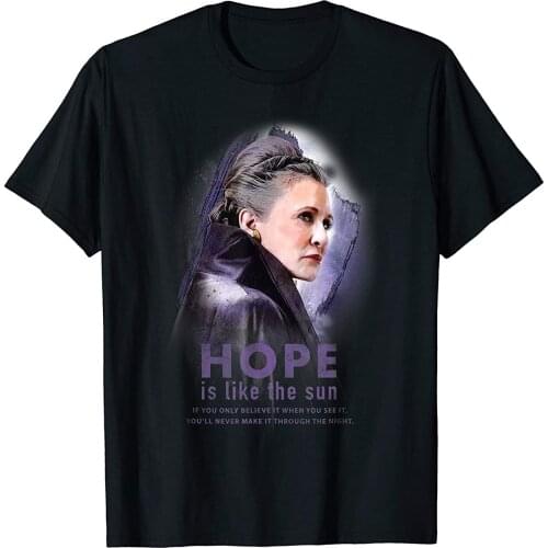General Leia Organa Hope Is Like the Sun T-Shirt