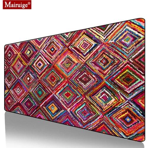 Persian Rug Painted Mouse Pad XXL Gamer Desk Mat Large Keyboard Pad Gaming MousePad 90x40cm/80x30cm for Laptop Table Pads