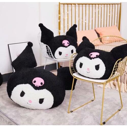Kuromi Melody Cinnamoroll plush pillow kawaii anime stuffed lovely anime sofa cushion girls Room decoration gift for girl
