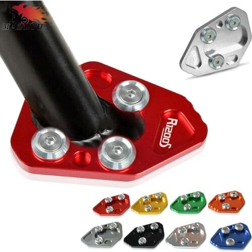 R 1200S R1200 S Motorcycle Kickstand Foot SideStand Enlarge Plate Extension Pad Support Plate For BMW R1200S 2006 2007 2008