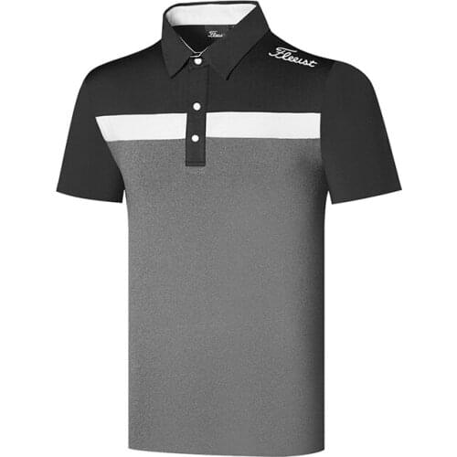Golf Shirts Mens Golf Apparel for Men for Men Sports Shirt Breathable Dry Fit T-shirt for Men Polo-shirt Golf Wear