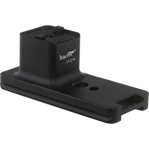 Haoge LF-C14 Lens Collar Foot Tripod Mount Ring Stand Base for Canon EF 100-400mm f/4.5-5.6L IS II USM Lens built-in Arca