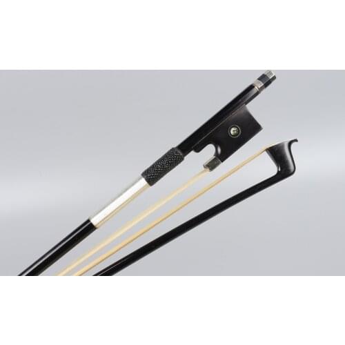 Yinfente Violin Bow 4/4 Mixed Carbon fiber Great Balance Natural Horse hair Ebony Frog