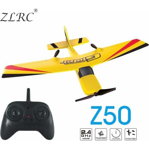 Z50 RC Plane EPP Foam Glider Airplane Gyro 2.4G 2CH RTF Remote Control Wingspan Aircraft Funny Boys Airplanes Interesting Toys