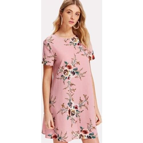 MLCRIYG Women Summer Dress Boho Style Chiffon Beach Dress Floral Print Tunic Sundress Midi Party Dresses Vestido YQ344