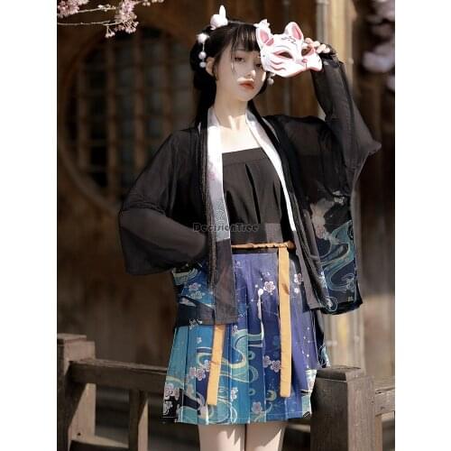 2021 chinese traditional hanfu women photography dress fairy cosplay folk ancient party hanfu dress costume stage performance