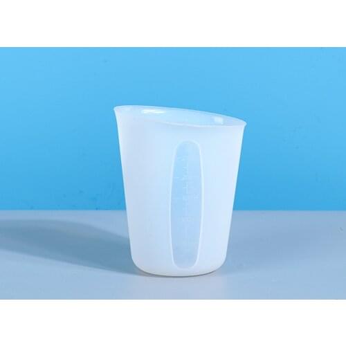 250ml Transparent Scale Silicone Measuring Cup Jewelry Making Tools For Epoxy Mold DIY Gift Handmade Accessories Resin Mold