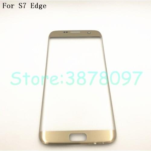 5.5 inches Front Glass Touch Panel For Samsung Galaxy S7 Edge G935F G9350 Original Front Outer Glass Lens Cover Touch Screen