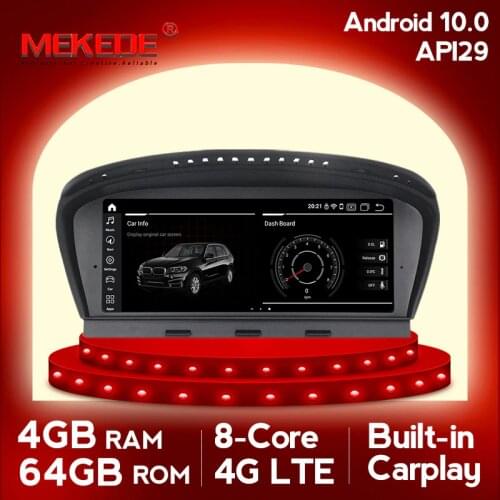 Android10 8cores 4GB+64GB Car stereo head unit navigation GPS radio player for BMW 5Series E60 E61 E63 E64 E90 E91 E92 CCC CIC