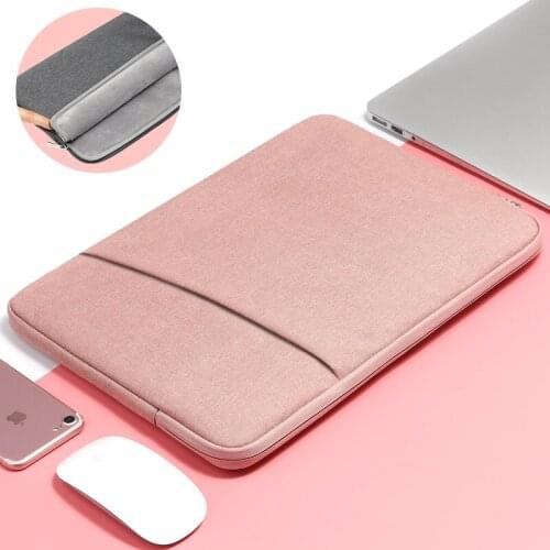 Notebook Case Cover for Dell HP 11/12/13/14/15 inch Laptop Sleeve Bag with Pocket for MacBook Air Pro Ratina 11.6/13.3/15.6 inch