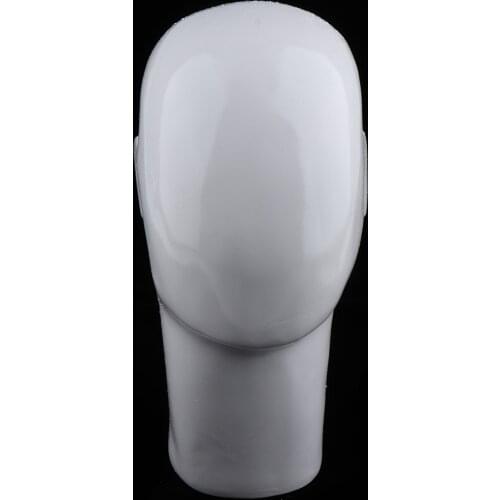 Long Neck PVC Mannequin Head for Jewelry Wigs Cap Necklace Pendant Display Stand Holder,Freestanding Manikin Human Model