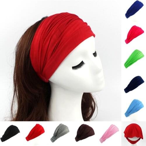 Elastic Headbands for Women Hair Bands Headscarf Cap 3 In1 Hair Accessories for Girls Hairband Wrap Wash Face Bandana Turban
