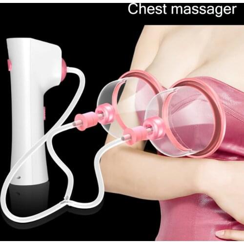 Electric Breast Massage Instrument Remote Control Breast Massager Chest massage Breast Augmentation Apparatus Raise Hip equipmen