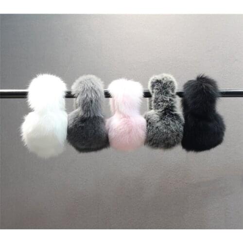 IANLAN Dual Use Luxury Womens Real Fox Fur Earmuffs Ladies Scarf Style Earmuffs Girls Winter Soft Fluffy Fur Ear Warmers IL00513