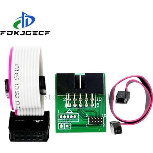 Downloader Cable Bluetooth 4.0 CC2540 zigbee CC2531 Sniffer USB Programmer Wire Download Programming Connector Board