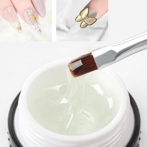 10ML Adhesive Lacquer Glue For Gel Nail Polish UV Nail Art Rhinestone Glitter Decoration Pro Tool Manicure Accessories