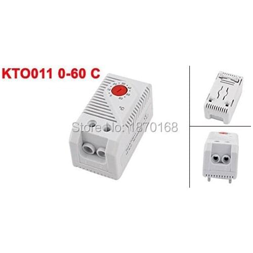 KTO 011 0-60 C AC 110-250V 10A Celsius degree bimetal thermostat, temperature controller