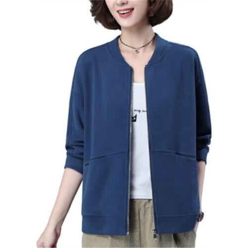 Womens Jackets New Spring Autumn Plus Size Female Outerwear Long Sleeve Lady Coats Loose Femme Mujer Casual Cothes