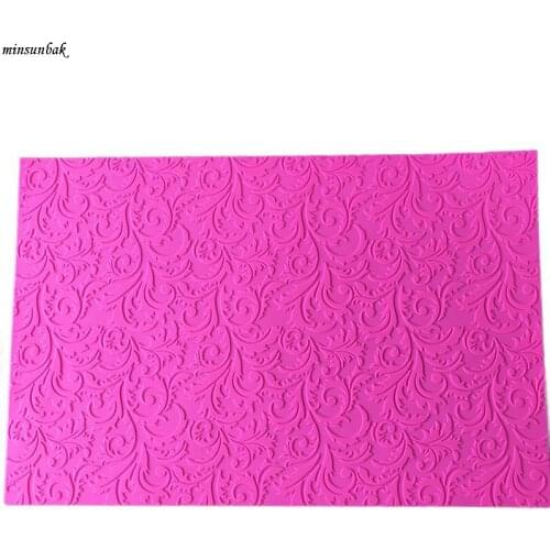 Minsunbak Flower Silicone Lace Mold Wedding Cake Decorating Fondant Sugar Craft