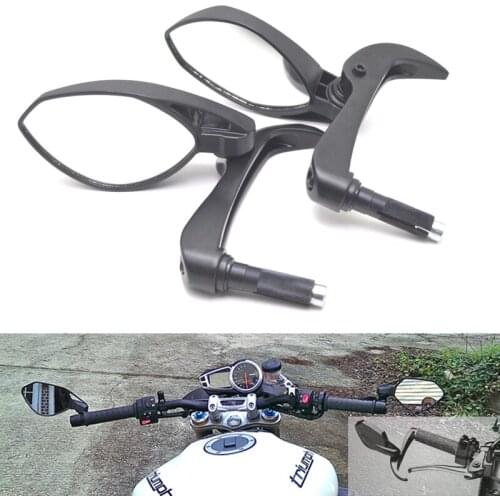 Motorcycle Hand Handguard Protection Brake Clutch Lever Pair Side 22mm Rear View Mirrors For Benelli BN600 BN302 TNT300 TNT600