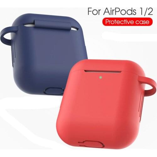 Soft TPU Case for Apple Airpods 1/2 Cover Bluetooth Wireless Earphone Headphone Box