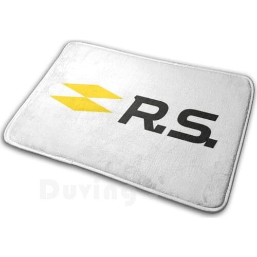 Renault Rs Soft Non-Slip Mat Rug Carpet Cushion Formula Retro Circuit Williams Senna Legend Hero Racing Le Clio Rc Rcz