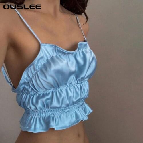 OUSLEE Women's Crop Tops