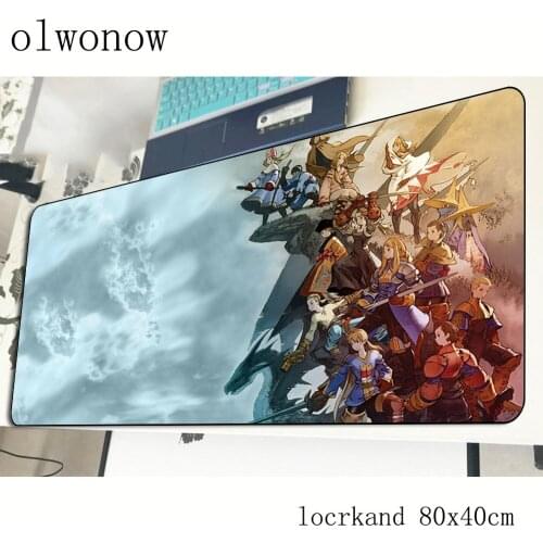 Final fantasy mousepad 800x400x3mm 3d gaming mouse pad gamer mat Fashion game computer desk padmouse keyboard large play mats