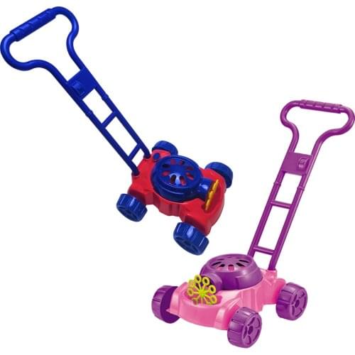 Bubble Mower Bubble Machine Body Coordination Exercise Automatic Spraying Bubble Mower Kids Toy Outdoor Summer Gift