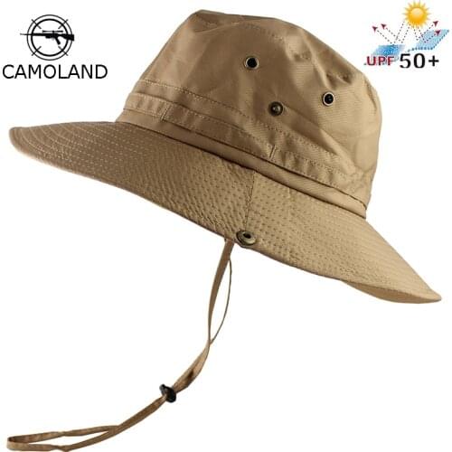 UPF50+ Sun Hat Women Men Mesh Bucket Hat Summer Fishing Hiking Cap Wide Brim UV Protection Flap Hat Breathable Beach hat Outdoor
