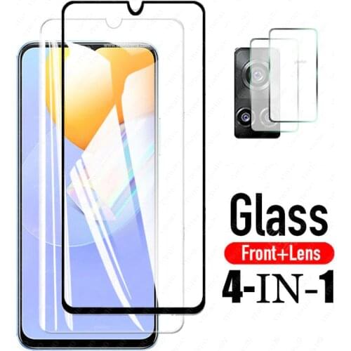 Glass on For Vivo Y31 Glass for Vivo Y31 Tempered Glass Flim Protective Screen Protector for Vivo Y31 Lens Glass 6.58"
