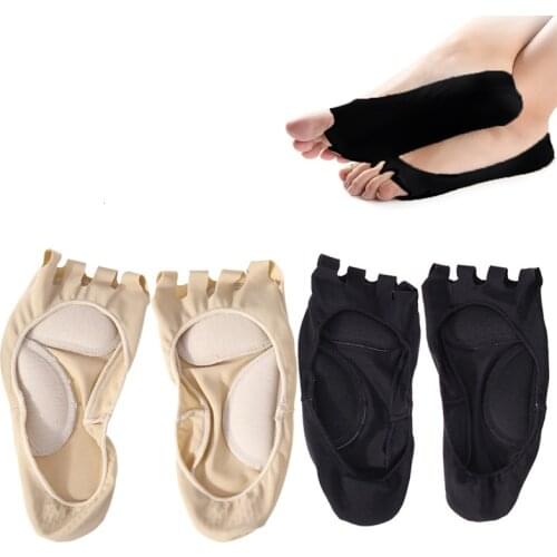 Five Toe Plantar Fasciitis Arch Support Insole Pedicure Socks Invisible Open Toe Socks Pain Relief Orthopedic Flatfoot Foot Care