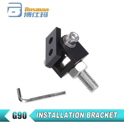 BOSMAA 1set G90 Universal Hole 8mm LED Expansion Mounting Bracket Spotlight Holder Lamp Clamp for Car/ Motorcycle /UTV/ATV Ect