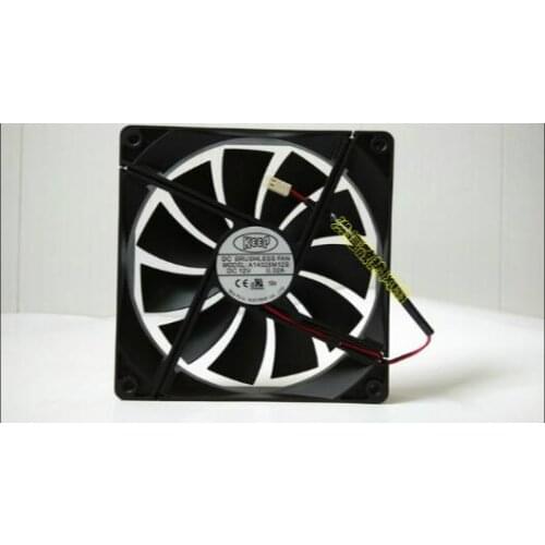 KEEP 14025 A14025M12S DC12V 0.32A 14CM two-wire chassis radiator fan