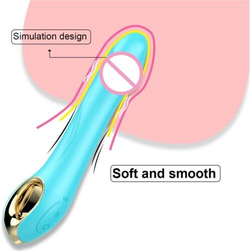 Powerful 10 Speed Clit Vibrator Sex Toys for Woman Silicone Dildo Vibrators Female Masturbator Shocker Sex Products for Adults