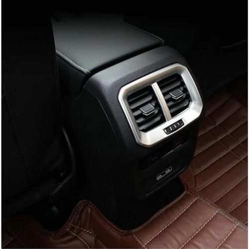 Car ABS Interior Rear Seat Air Outlet Vent cover trim For VW Tiguan 2017 2018