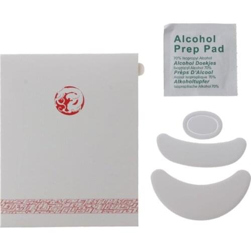 1 set/pack Tiger Gaming Mouse Skates Feet For Zowie ZA12 ZA11 AM White Glides Curve Edge Enhanced Version