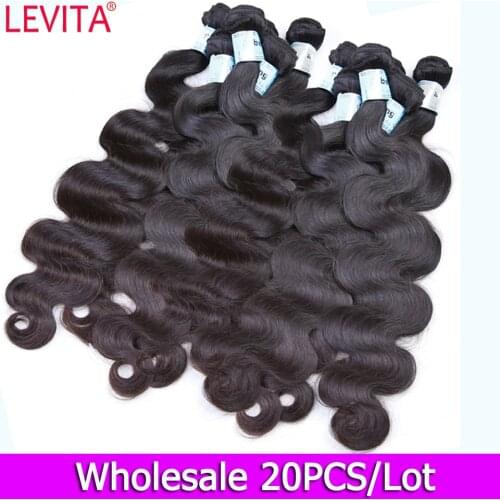 10A Grade 100% Human Hair Bundles Wholesale Body Wave Bundles Deals Weft Hair Extension Peruvian Brazilian Hair Weave Bundles