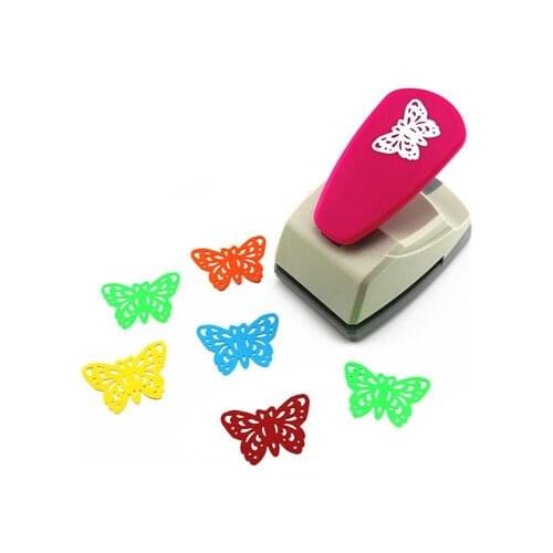 5cm Butterfly Size Punches Large Craft Decorative Hole Punch Beautiful Puncher Hand Metal Machine Punching Paper Card Tool