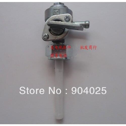 Gasoline Generator Parts 168F 2KW fuel tank switch with filter oil switch 5KW internal thread oil switch