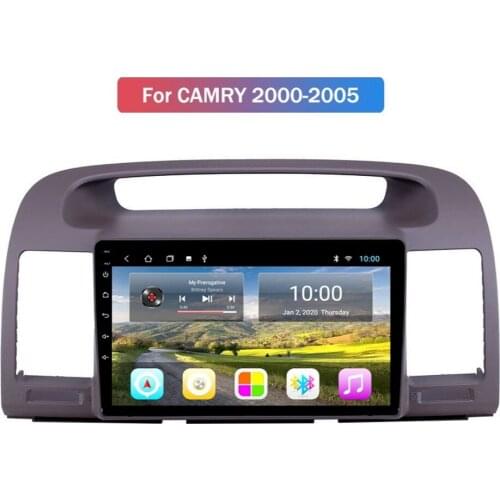 4G+64G Android 10.0 Car Radio Player For Toyota Old Camry 2000-2005 GPS Nagavition With Wifi 4G DSP CARPLAY Support USB DVR